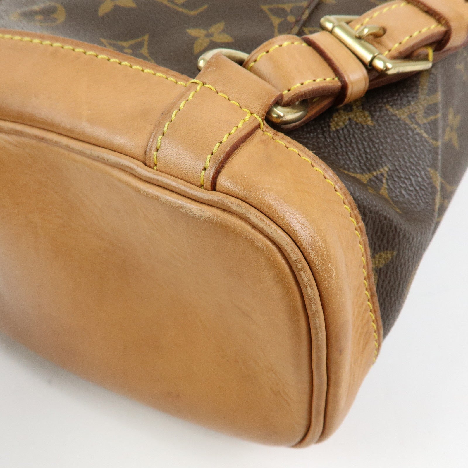 Louis Vuitton Monogram Canvas Montsouris MM Backpack Brown M51136