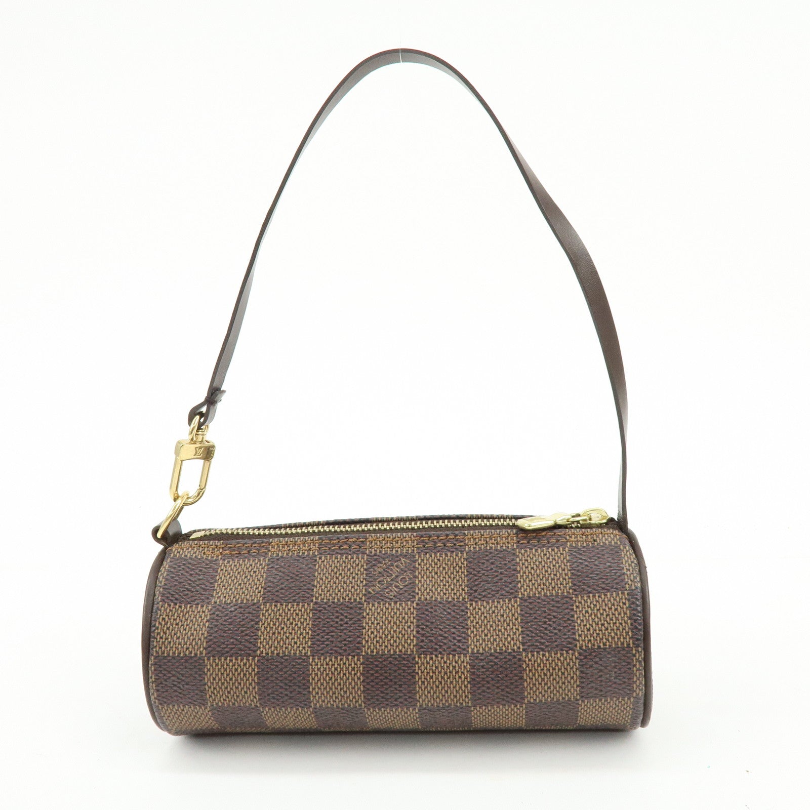 Louis Vuitton Damier Ebene Mini Pouch for Papillon Bag Brown