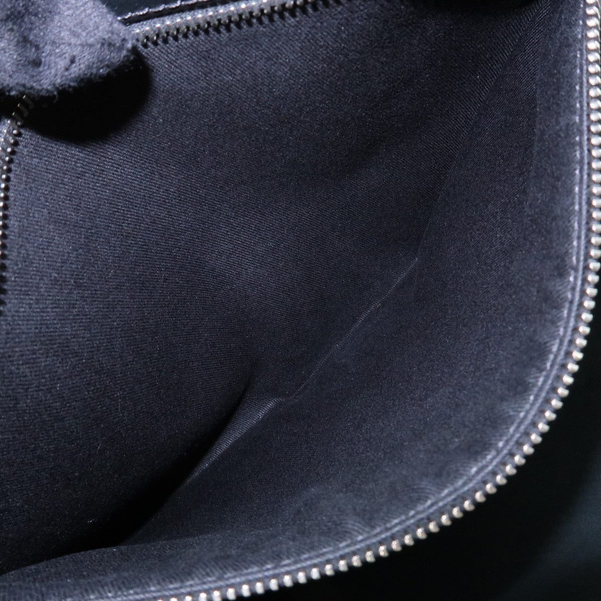 VALENTINO GARAVANI Leather Clutch Bag Flat Pouch Black