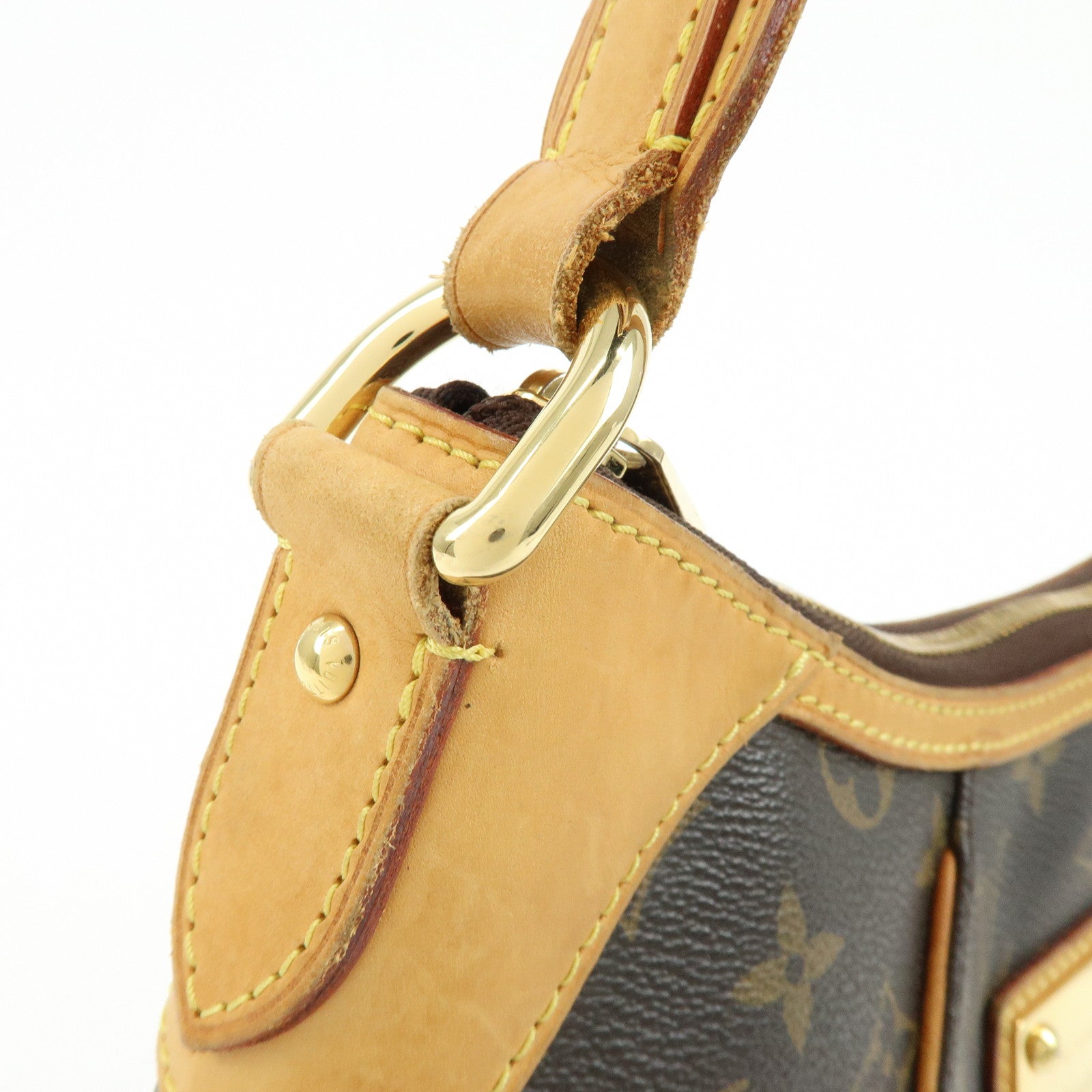 Louis Vuitton Monogram Thames PM Shoulder Bag Hand Bag Brown M56384