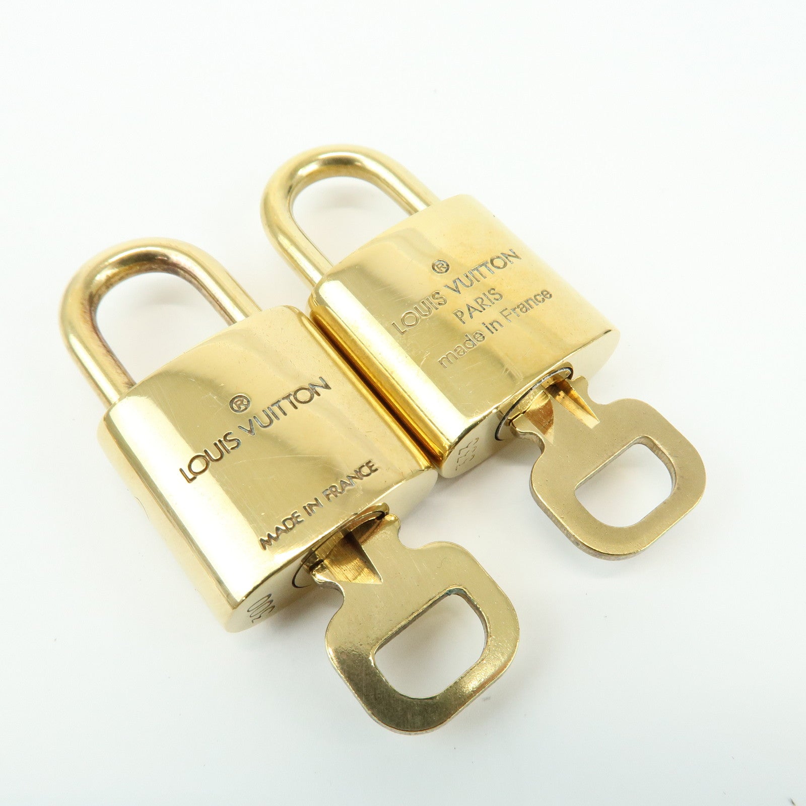Louis Vuitton Set of 10 Lock & Key Cadena Key Lock