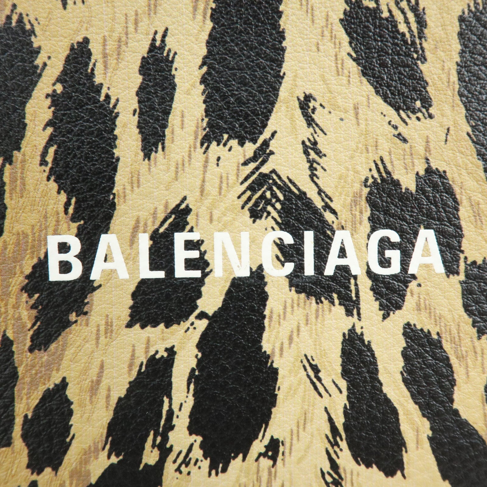 BALENCIAGA Everyday Camera Bag Shoulder Bag Leopard Pattern 552372