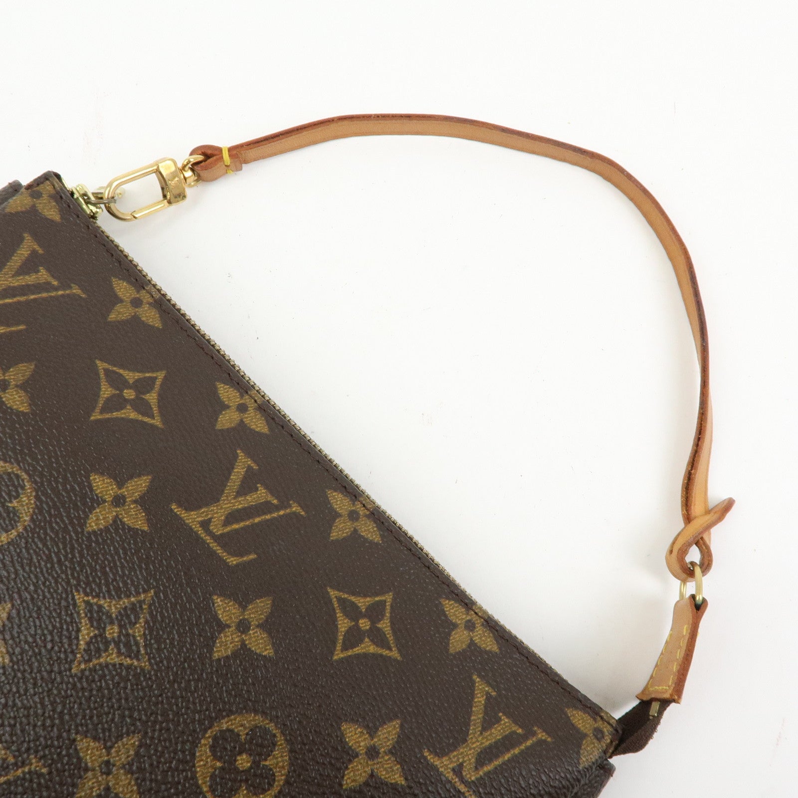 Louis Vuitton Monogram Pochette Accessoires Pouch Hand Bag M51980