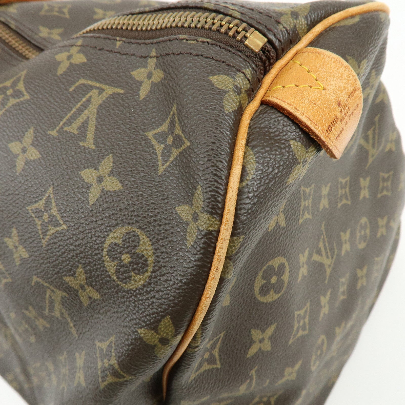 Louis Vuitton Monogram Keep All 60 Boston Bag Brown M41422