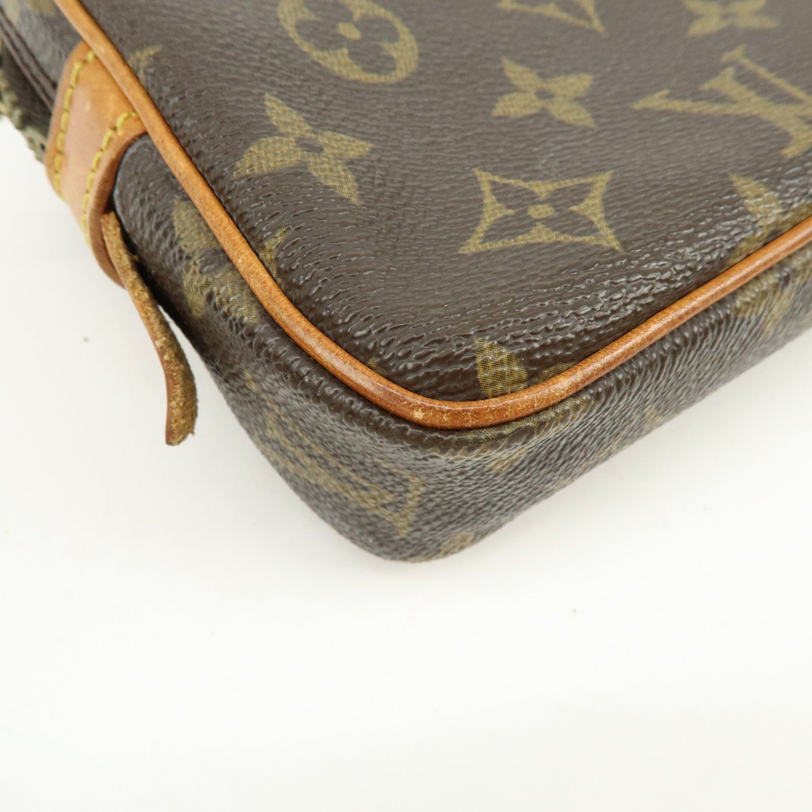 Louis Vuitton Monogram Pochette Marly Bandouliere Bag Brown M51828