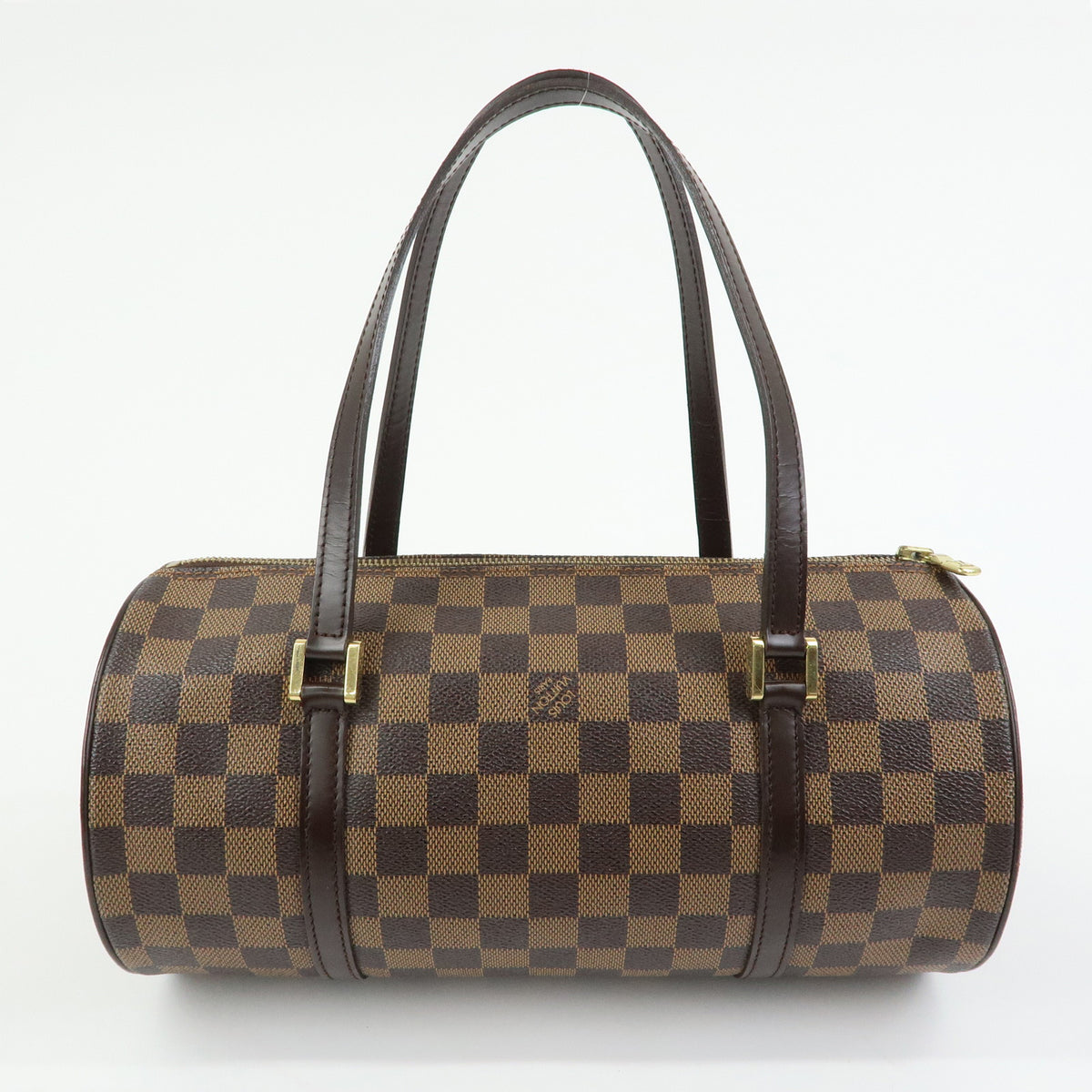 Louis Vuitton Damier Ebene Papillon 30 Hand Bag Brown N51303