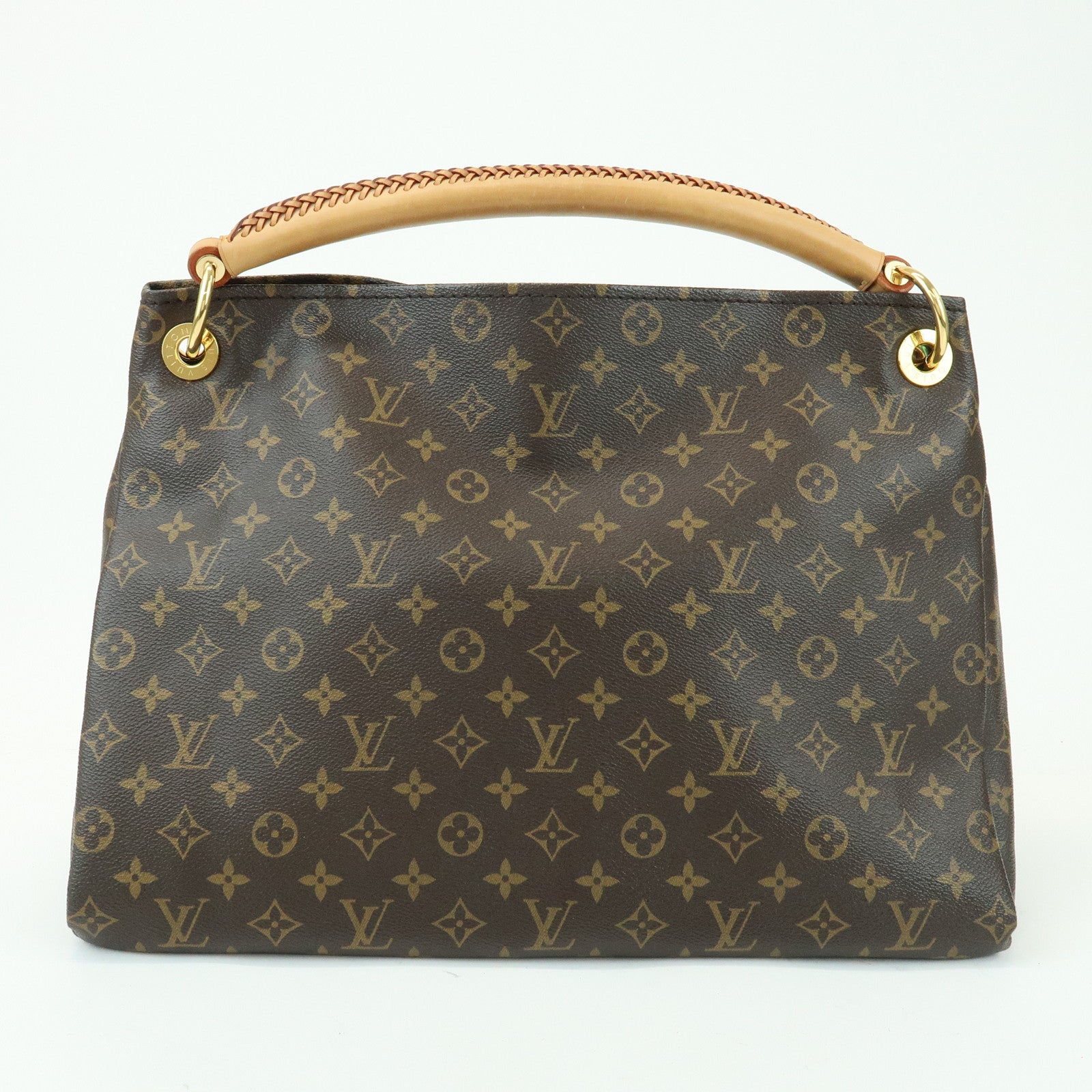 Louis Vuitton Monogram Artsy MM Shoulder Bag Brown M40249