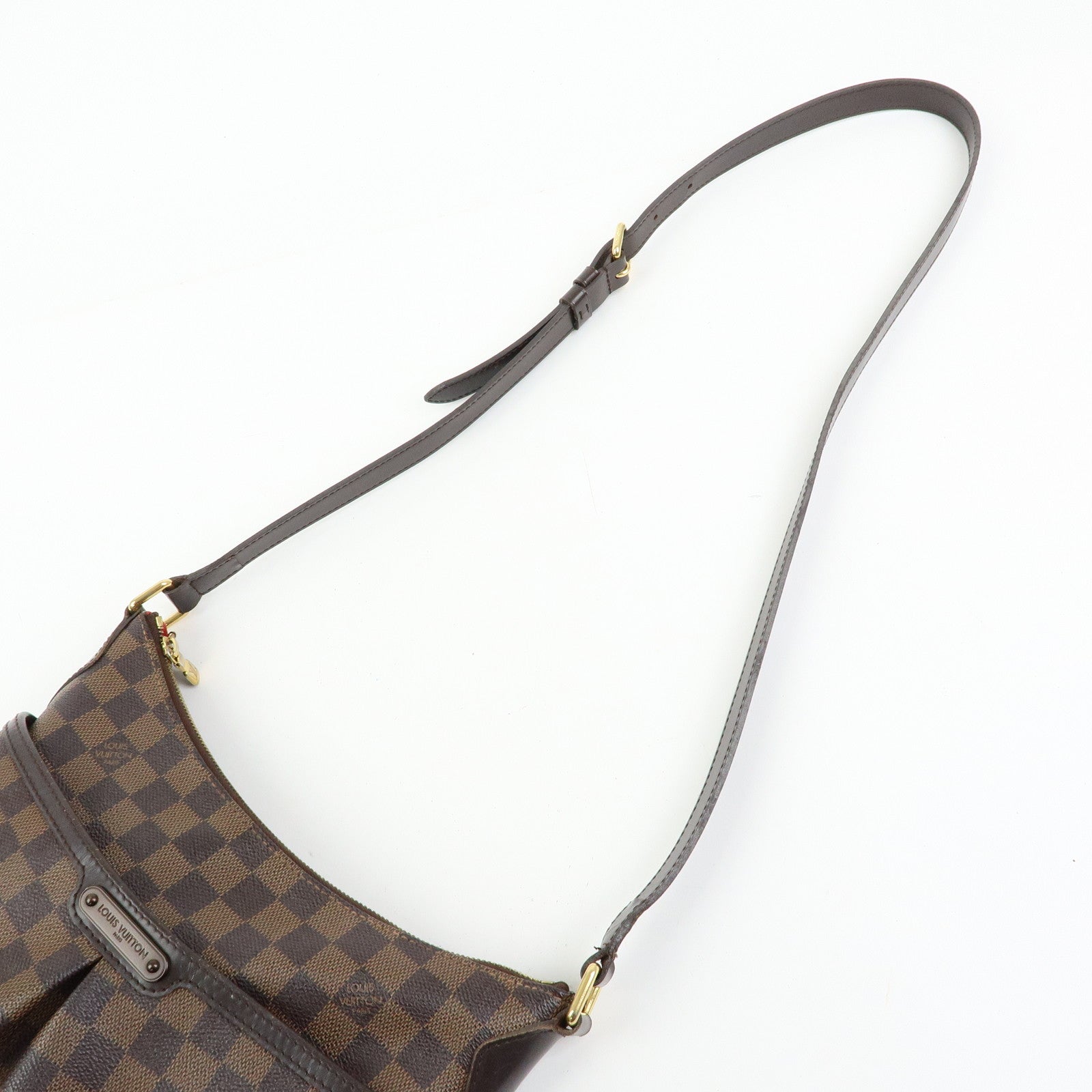 Louis Vuitton Damier Ebene Bloomsbury PM Shoulder Bag Brown N42251