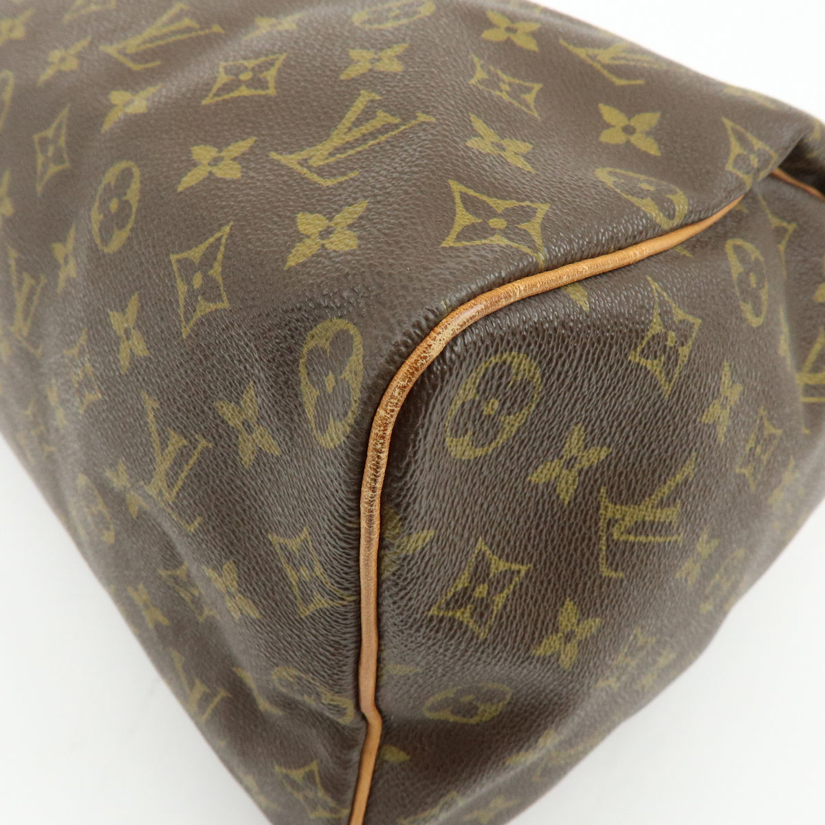 Louis Vuitton Monogram Speedy 40 Hand Bag Boston Bag Brown M41522