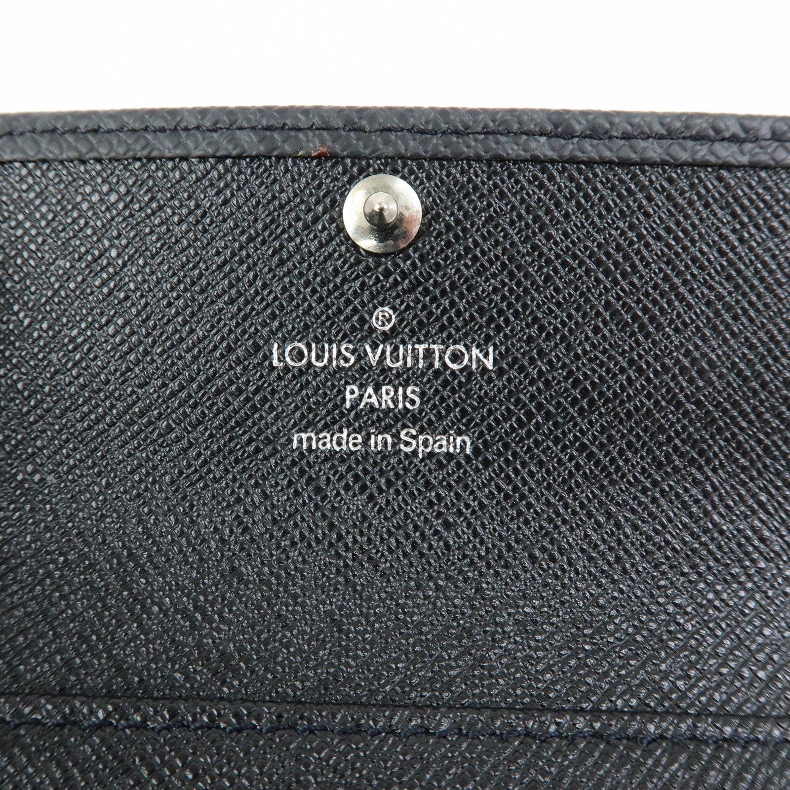 Louis Vuitton Taiga Leather Multicles 4 Key Case Ardoise M30522