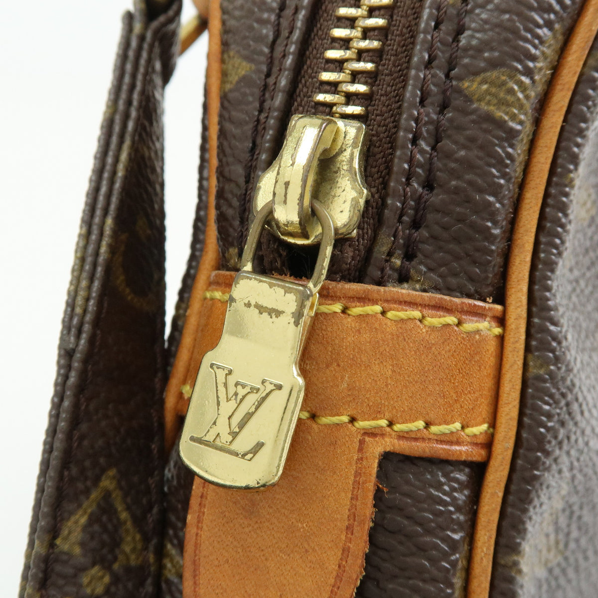 Louis Vuitton Monogram Pochette Marly Bandouliere Bag Brown M51828