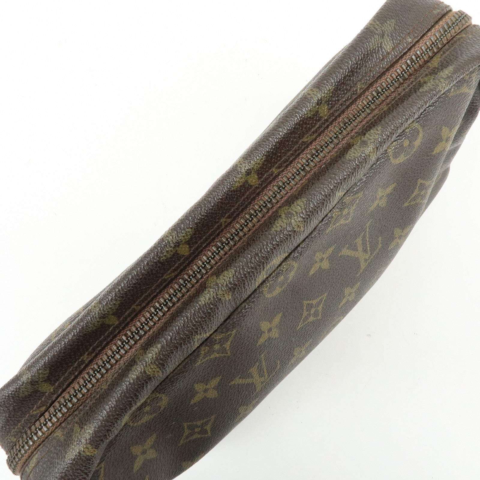 Louis Vuitton Monogram Trousse Toilette 28 Pouch Brown M47522