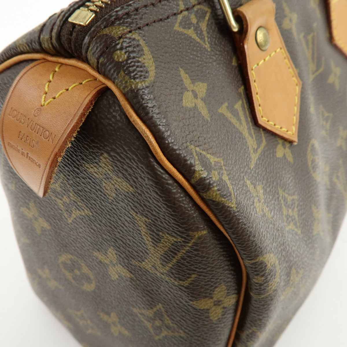 Louis Vuitton Monogram Speedy 25 Boston Bag Hand Bag Brown M41528