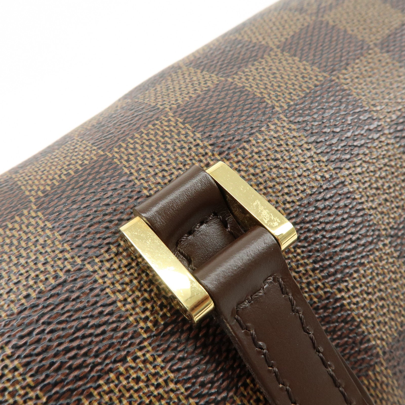 Louis Vuitton Damier Ebene Papillon 26 Hand Bag Brown N51304