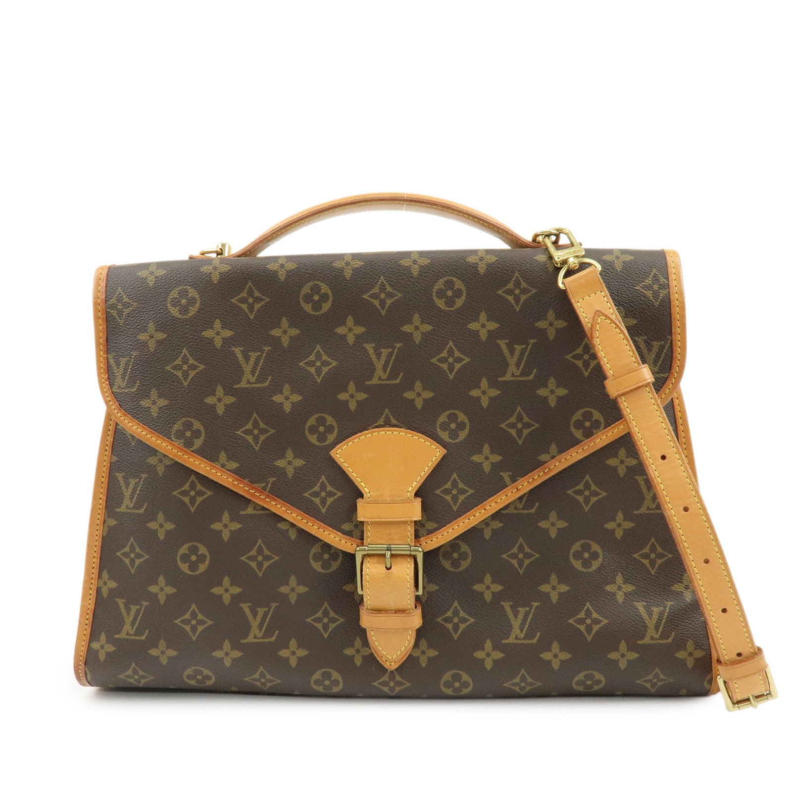 Louis Vuitton Monogram Beverly 2Way Bag Shoulder Bag Brown M51121
