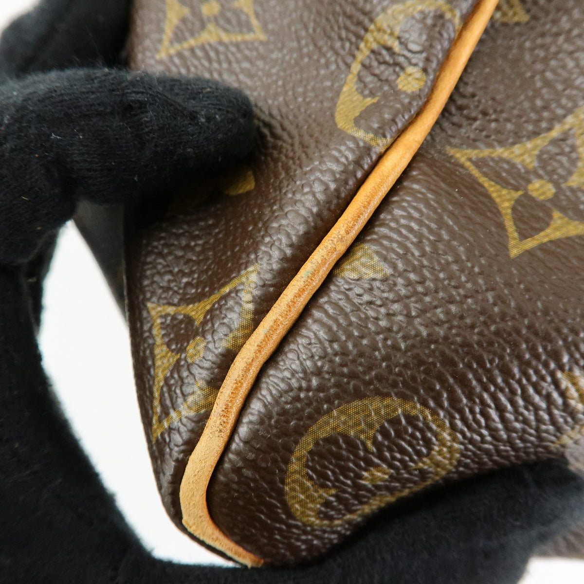 Louis Vuitton Monogram Speedy 40 Hand Bag Boston Bag Brown M41522