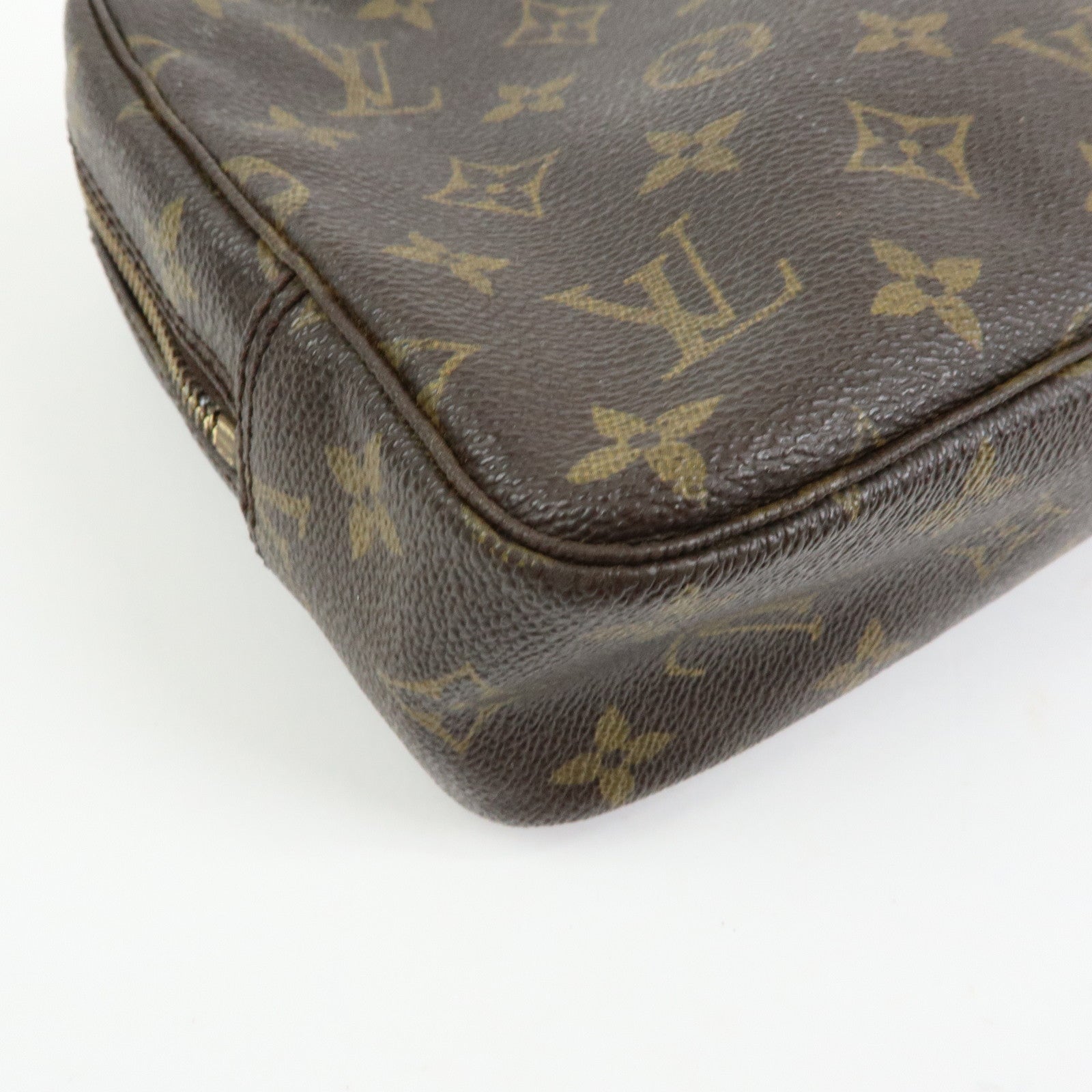Louis Vuitton Monogram Trousse Toilette 23 Pouch Brown M47524