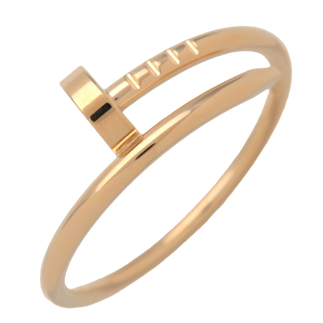Cartier Juste un Clou Ring SM K18 750YG Yellow Gold #61 US10 EU61 HK22