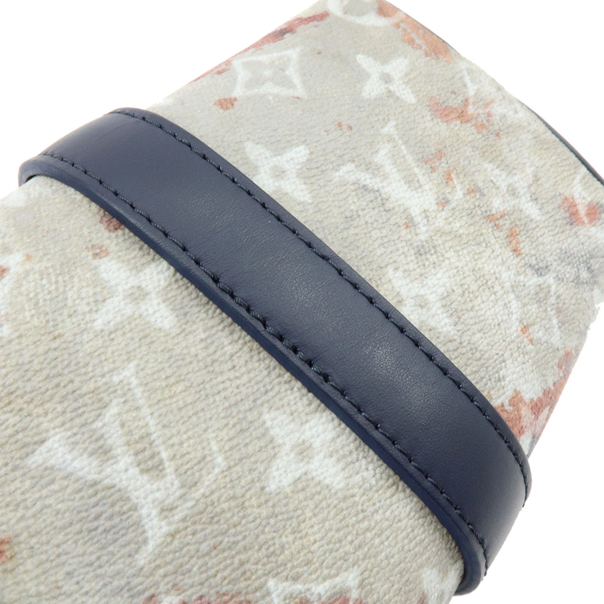 Louis Vuitton Monogram Bleach Keep All Bandouliere 25 Boston Bag M46804