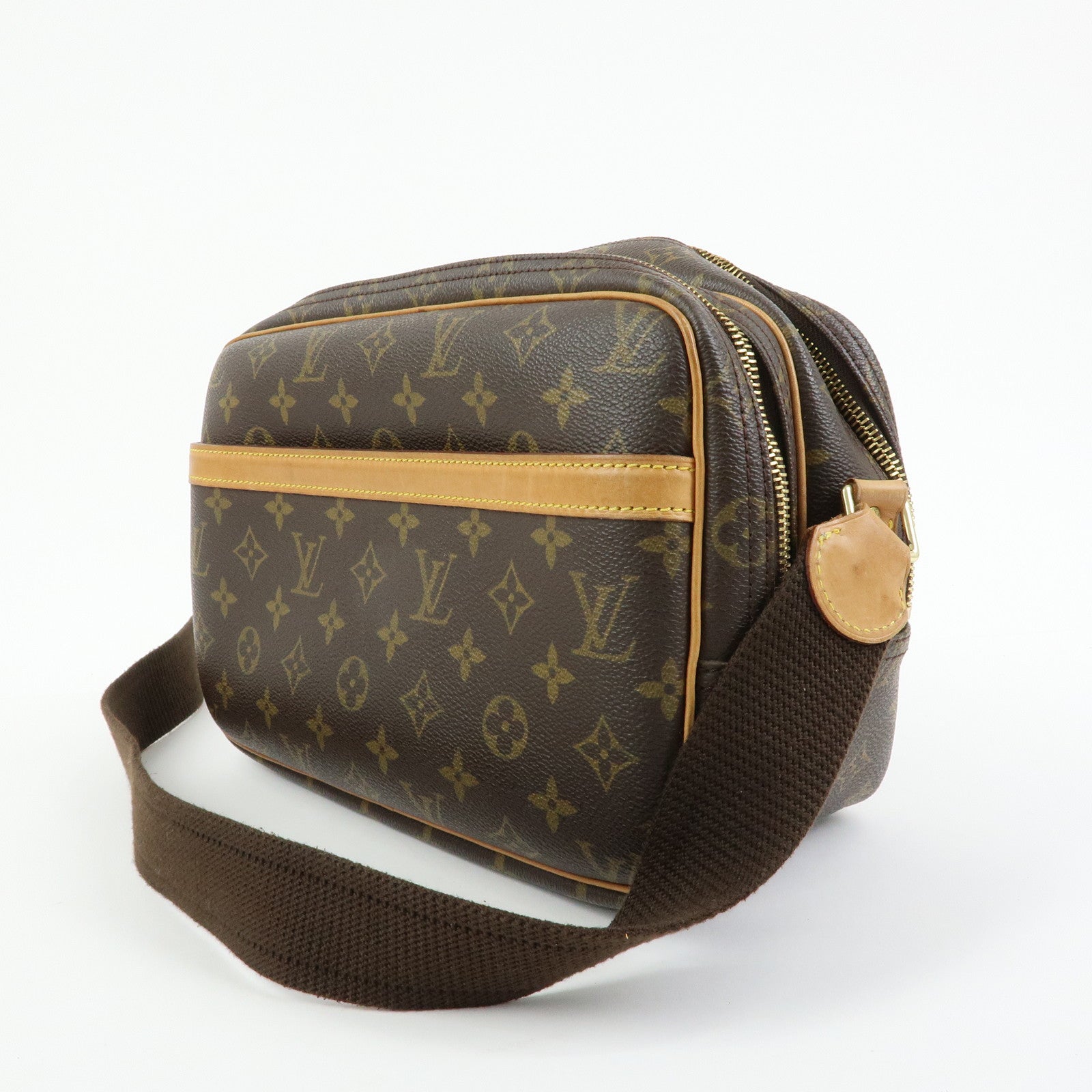Louis Vuitton Monogram Reporter PM Shoulder Crossbody Bag M45254