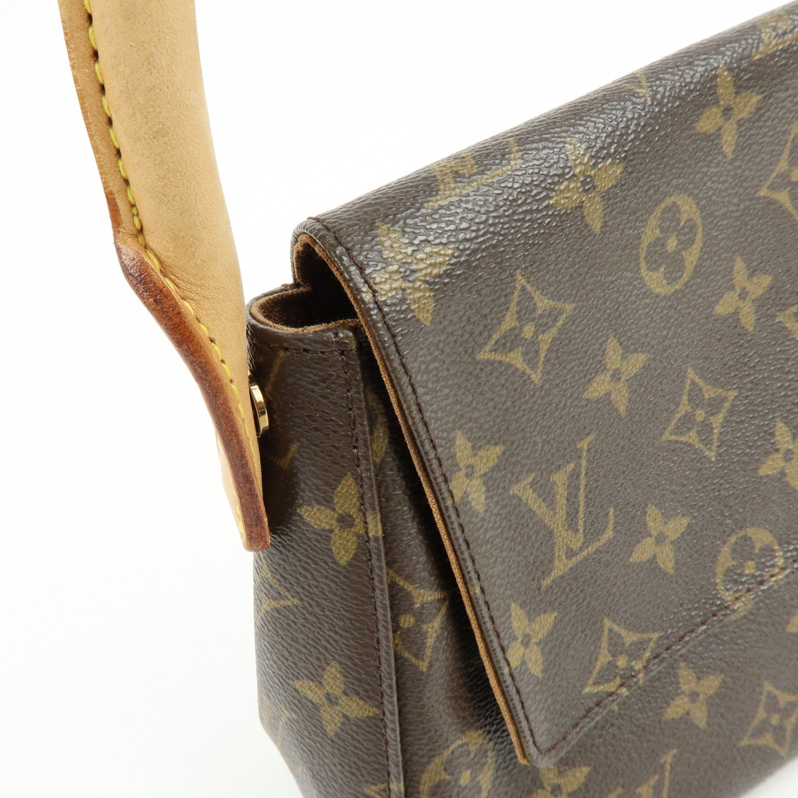 Louis Vuitton Monogram Mini Looping Shoulder Bag Brown M51147