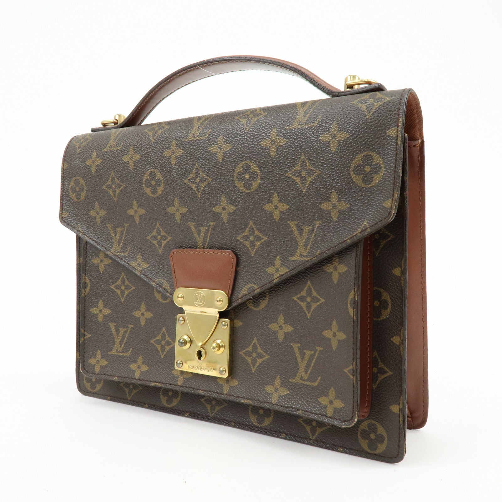 Louis Vuitton Monogram Monceau 28 2Way Bag Brief Case M51185