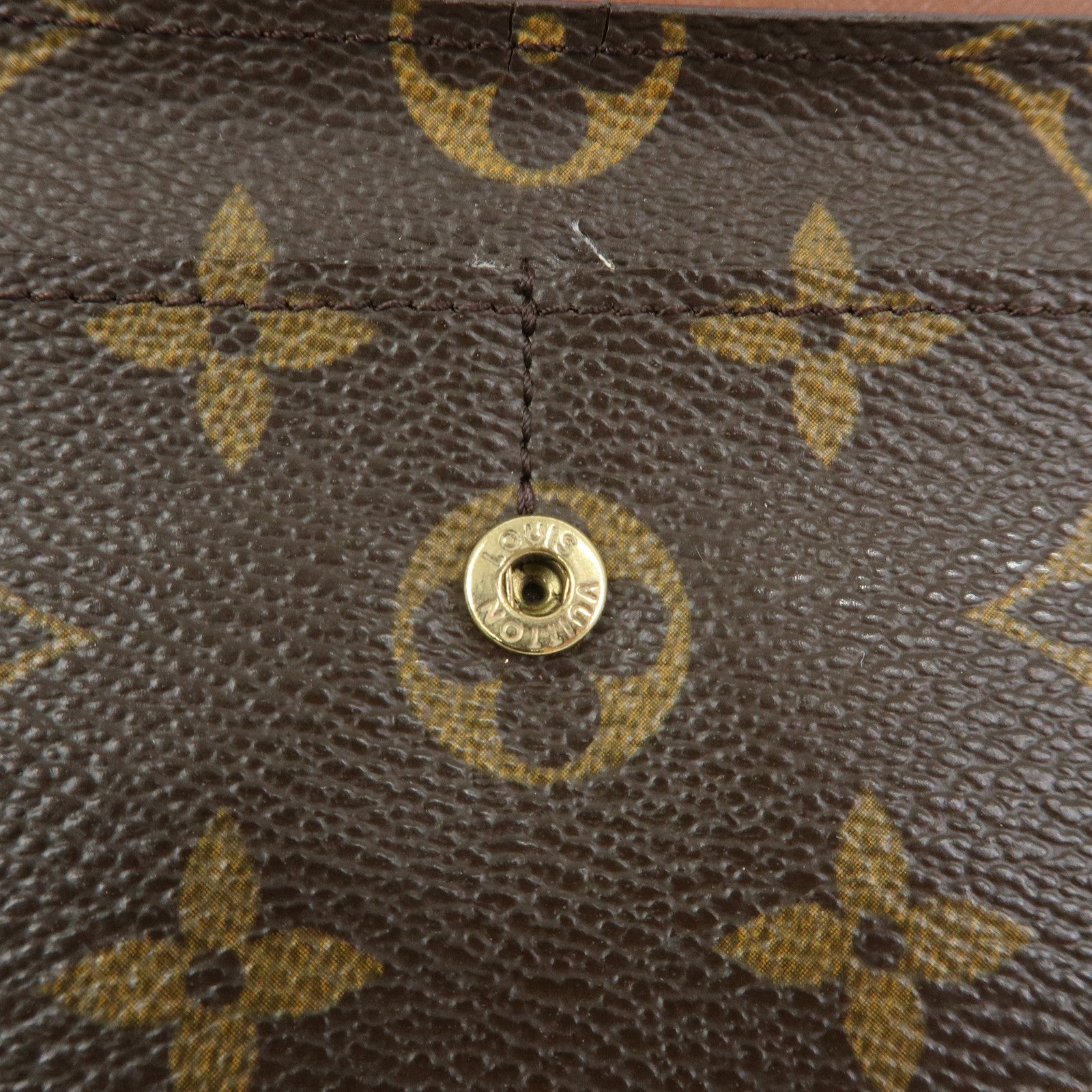 Louis Vuitton Monogram Porte Monnaie Credit Long Wallet M61726