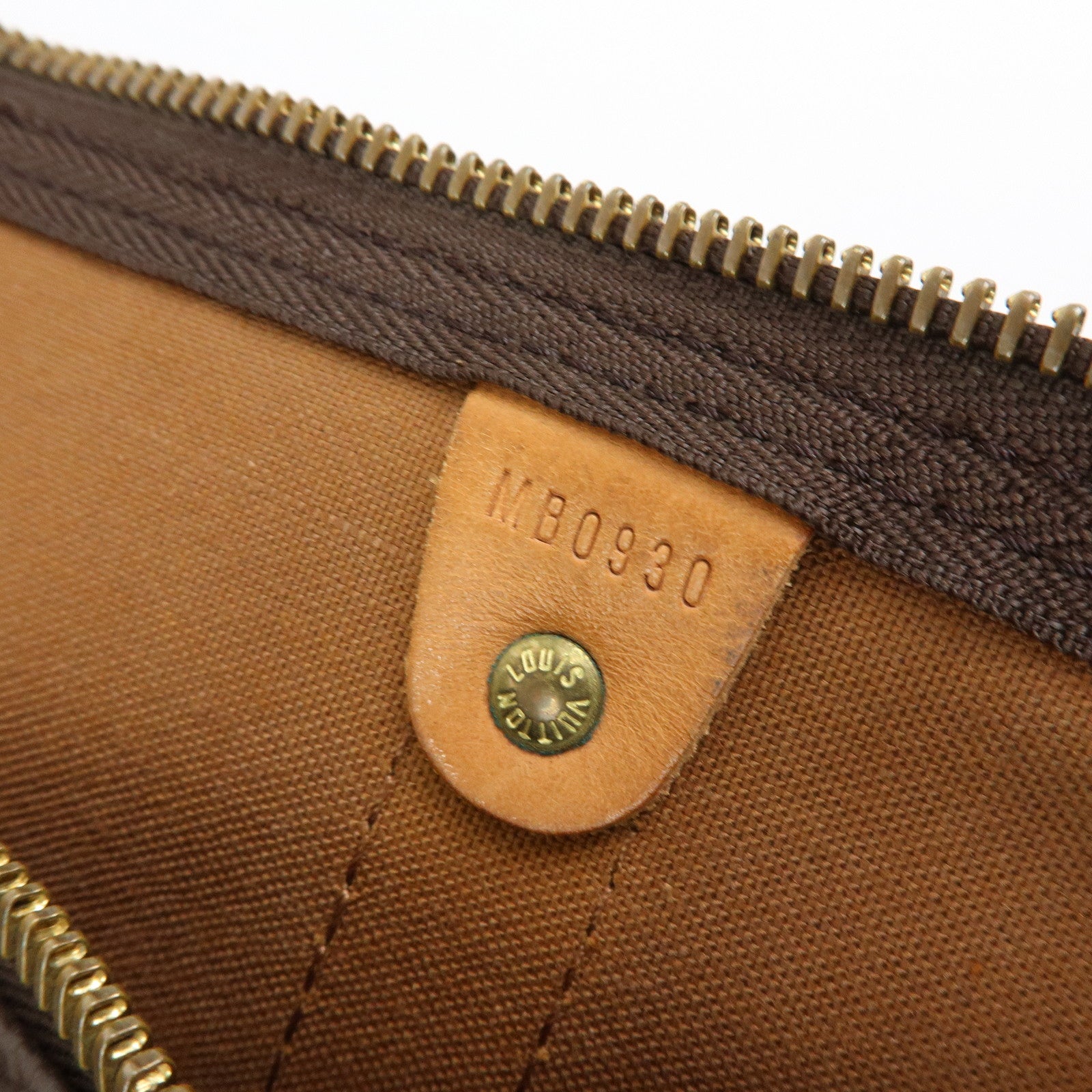 Louis Vuitton Monogram Keep All 50 Boston Bag Brown M41426