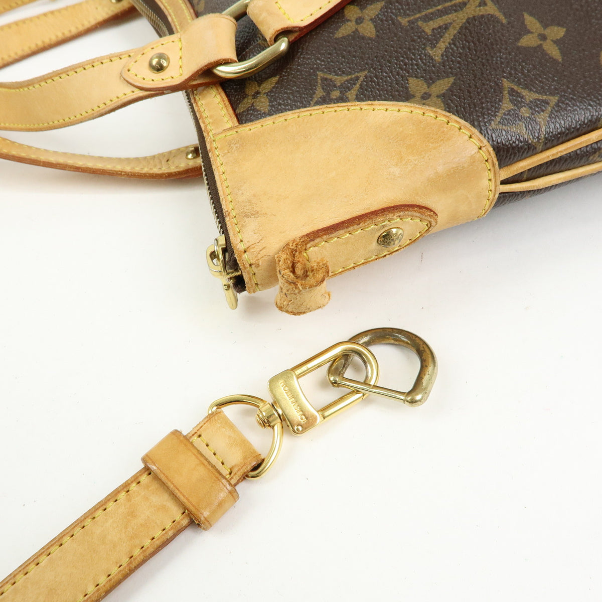 Louis Vuitton Monogram Odeon GM 2Way Bag Tote Bag Brown M56388