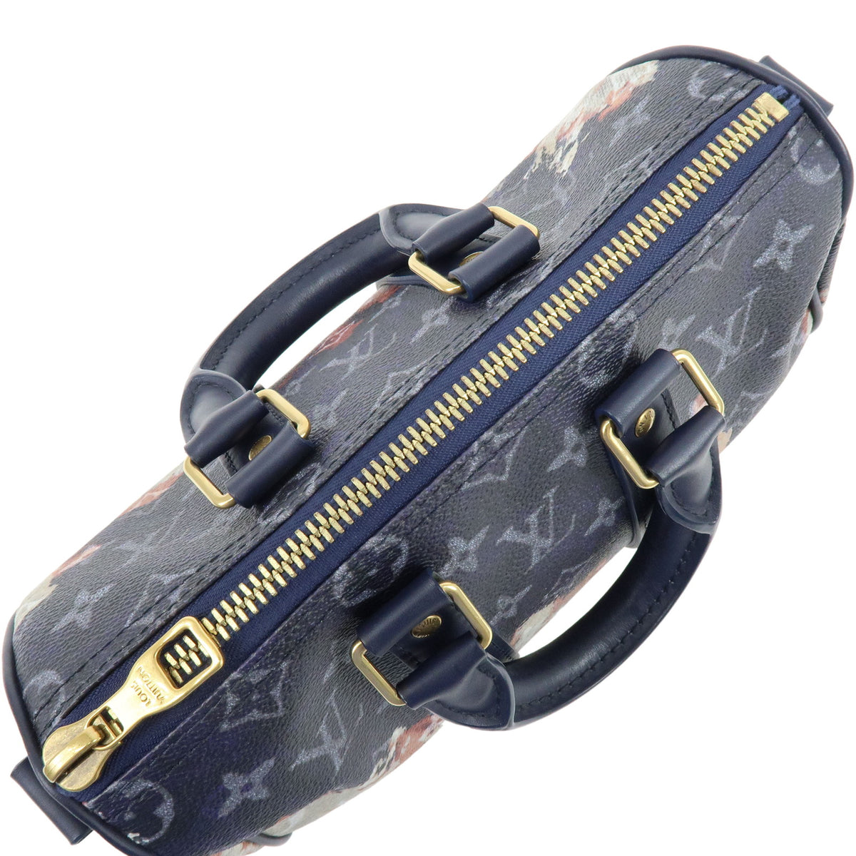 Louis Vuitton Monogram Bleach Keep All Bandouliere 25 Boston Bag M46804