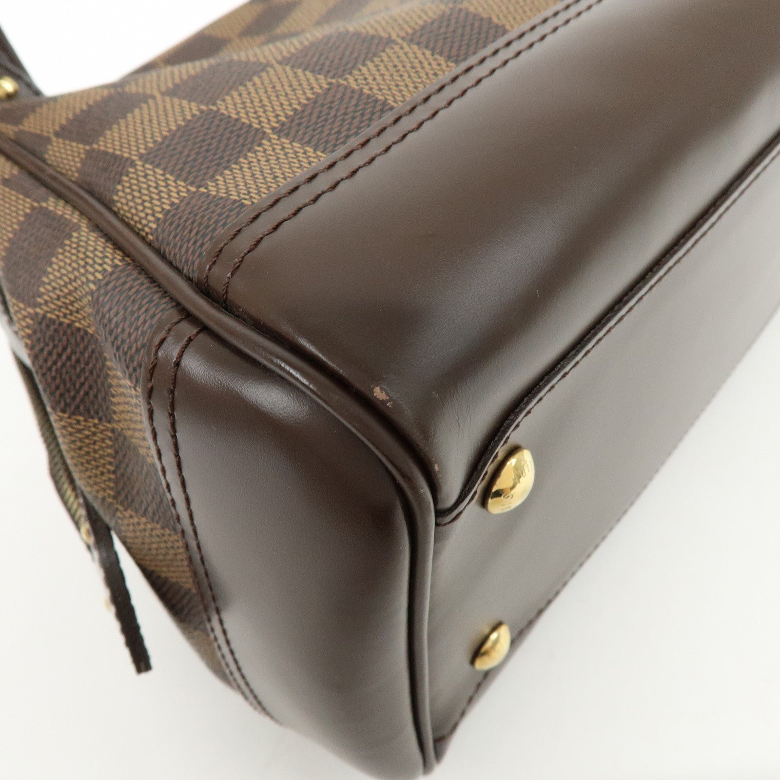 Louis Vuitton Damier Ebene Knightsbridge Boston Bag Hand Bag N51201