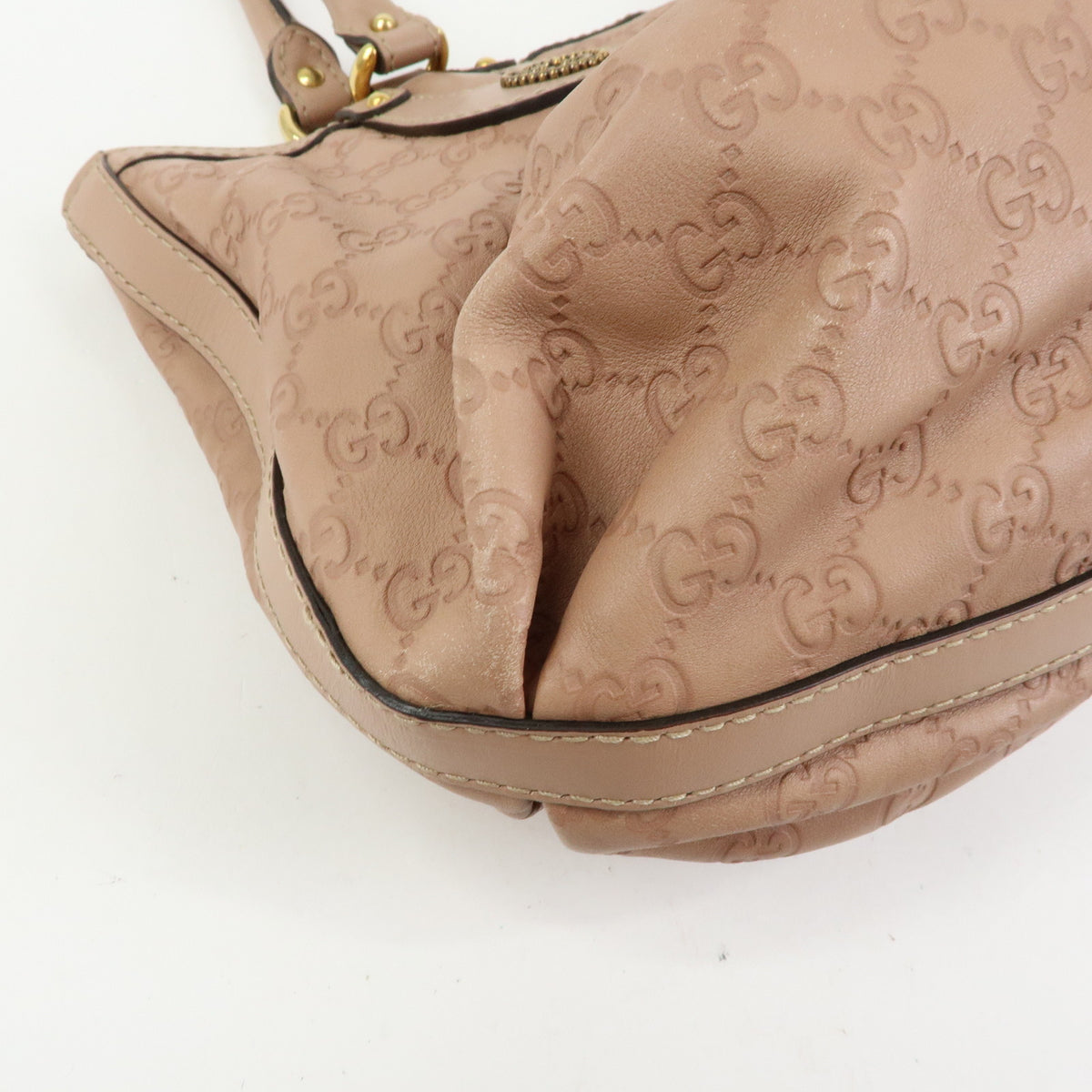 GUCCI Scarlett Guccissima Leather Tote Bag Hand Bag Pink 269953