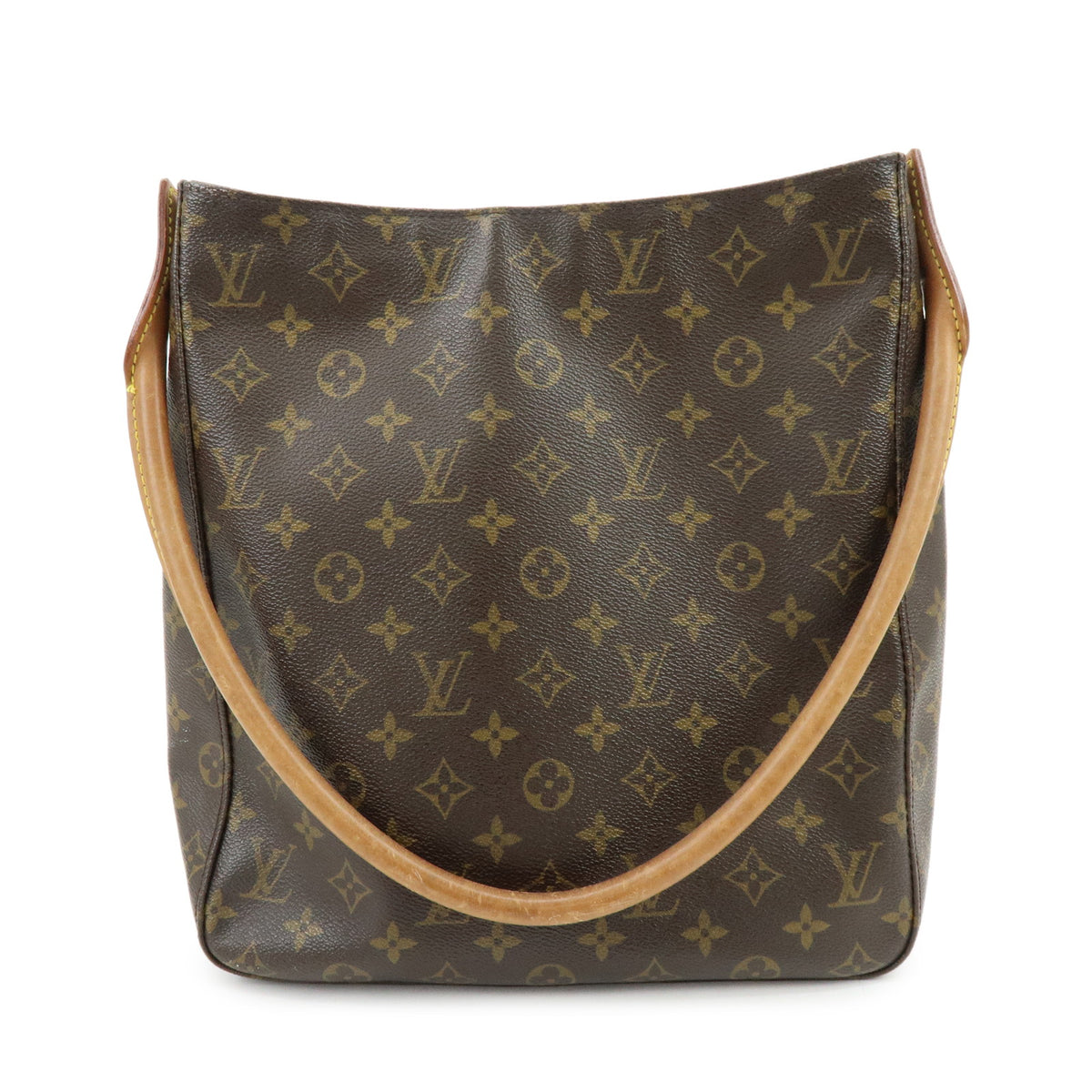 Louis Vuitton Monogram Looping GM Shoulder Bag Brown M51145