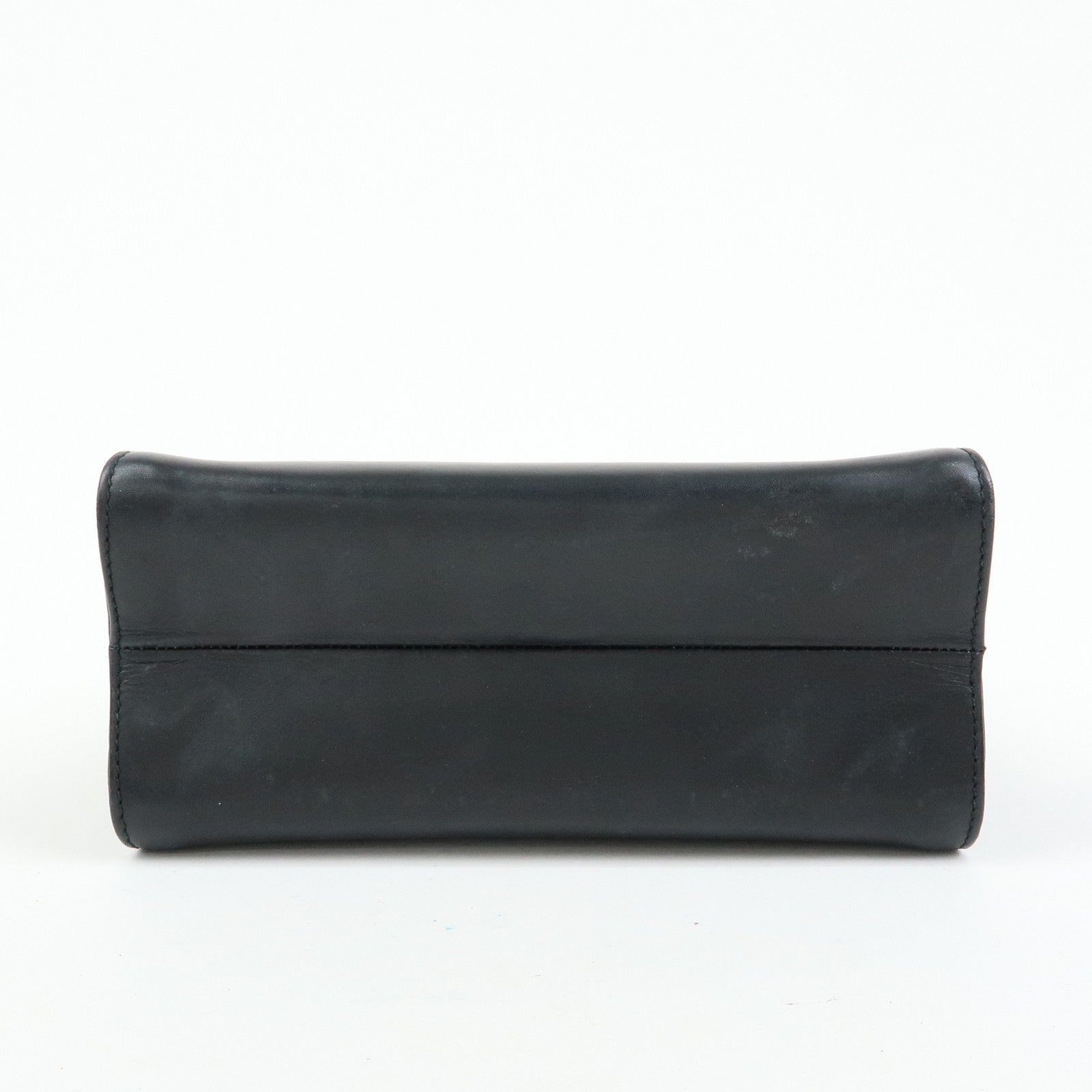 Ferragamo Vara Ribbon Leather 2Way Hand Bag Shoulder Bag Black