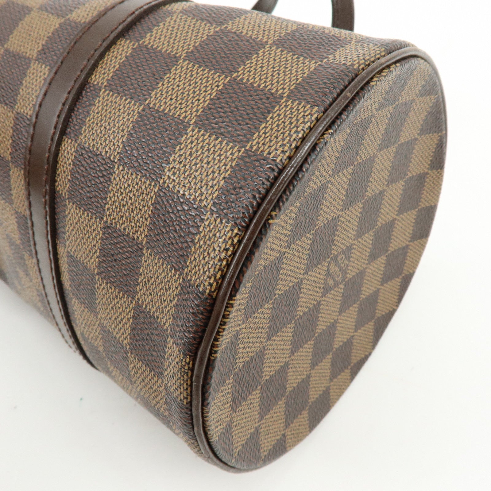 Louis Vuitton Damier Ebene Papillon 30 Hand Bag Brown N51303