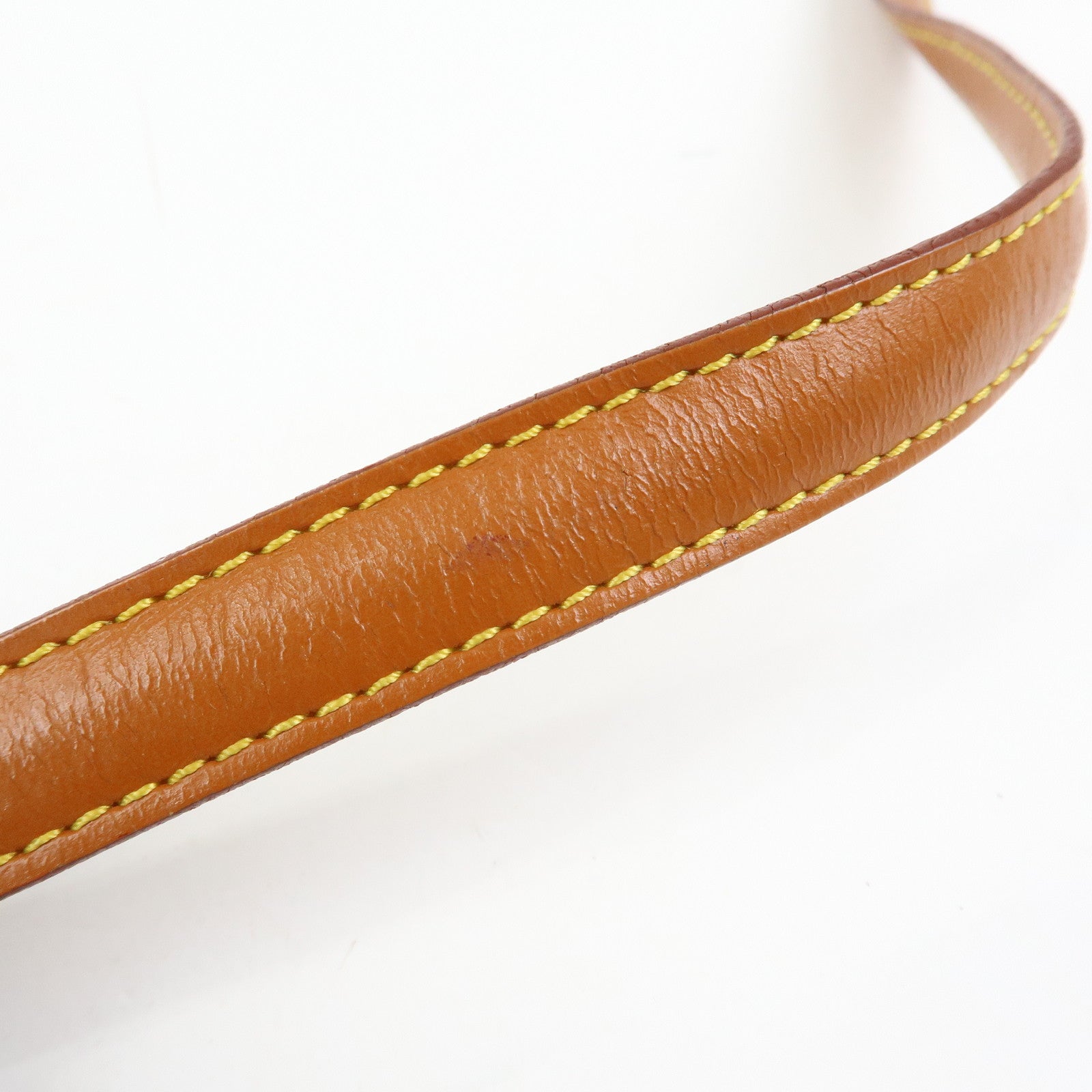 Louis Vuitton Adjustable Leather Shoulder Strap For Epi Bag Zipang Gold