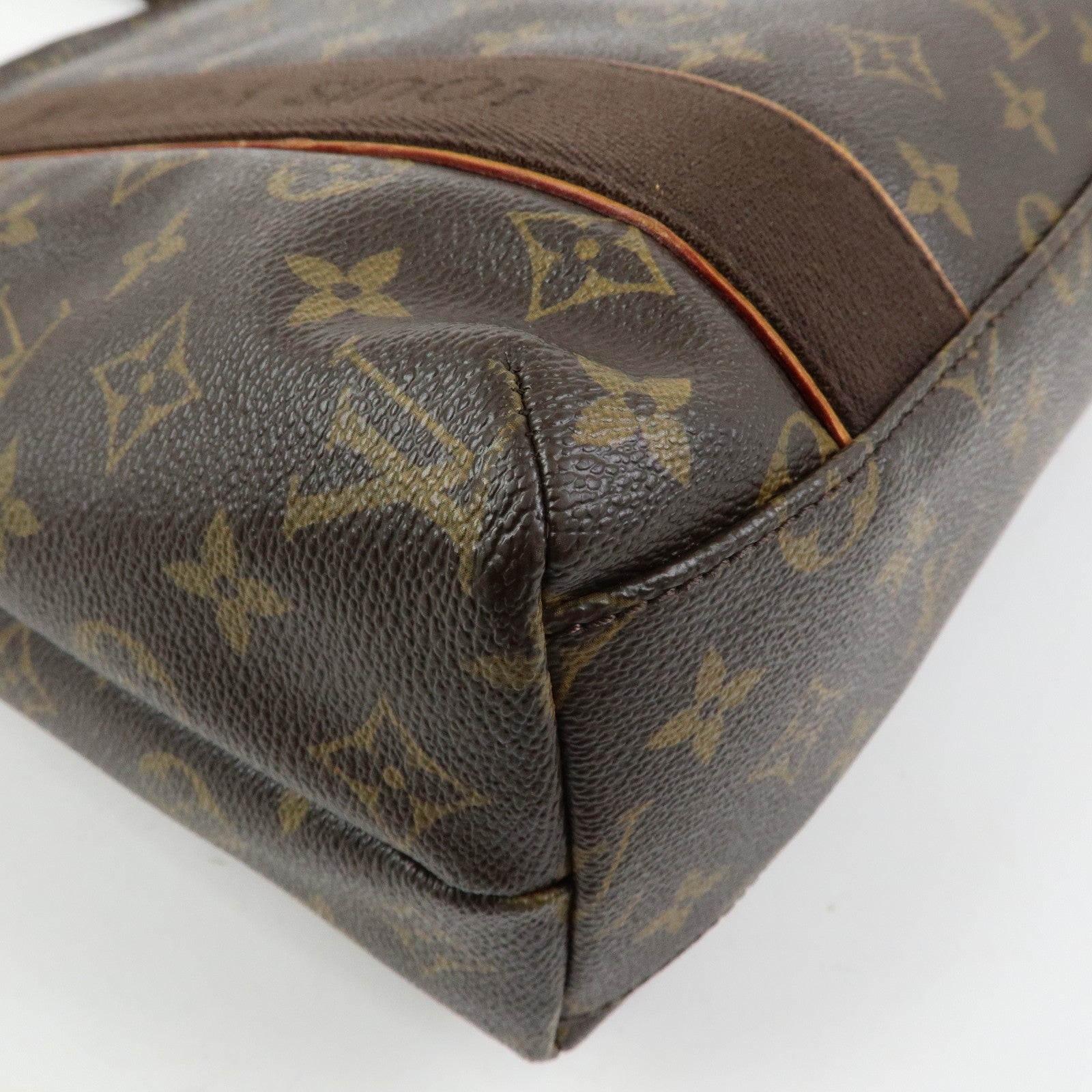 Louis Vuitton Monogram Cabas Beaubourg Tote Bag Brown M53013