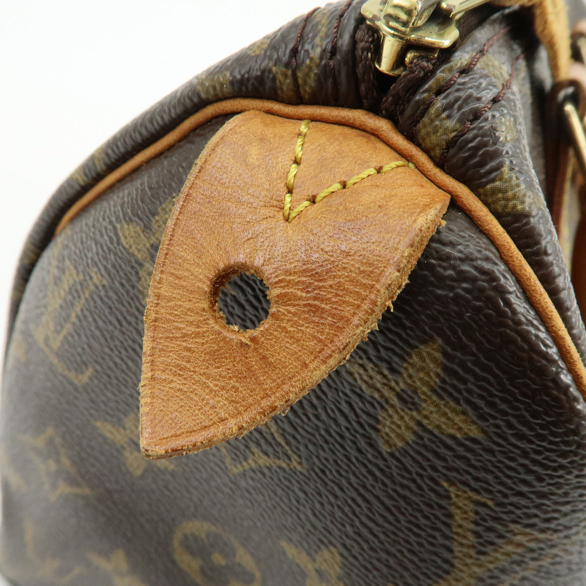 Louis Vuitton Monogram Speedy 25 Boston Bag Hand Bag Brown M41528