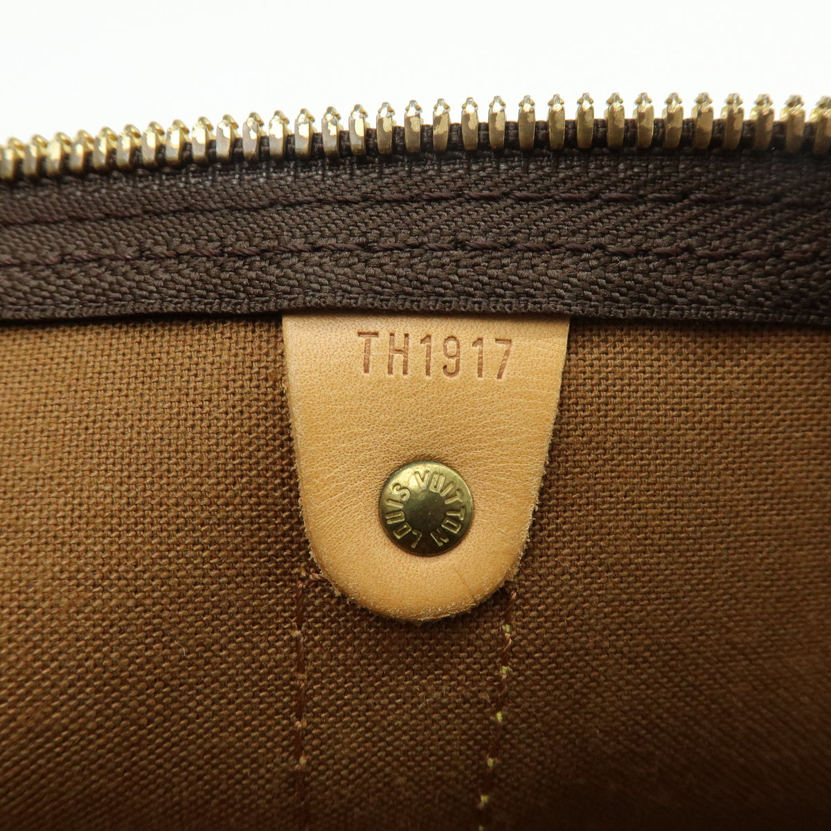 Louis Vuitton Monogram Keep All Bandouliere 55 Boston Bag Brown M41414