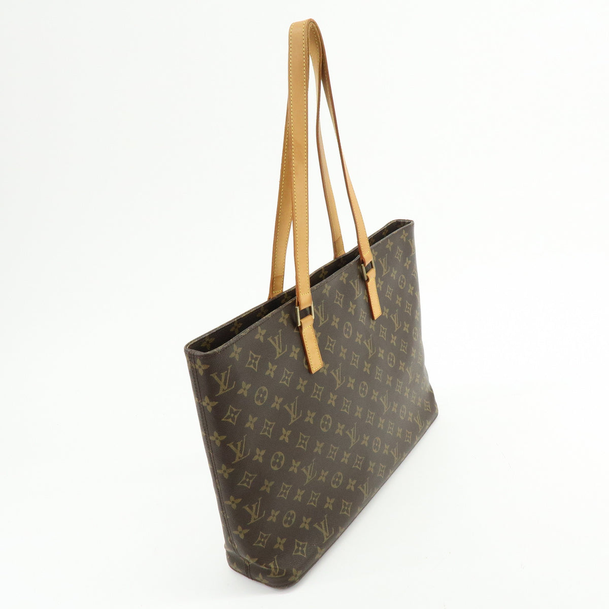 Louis Vuitton Monogram Luco Tote Bag Shoulder Bag Brown M51155
