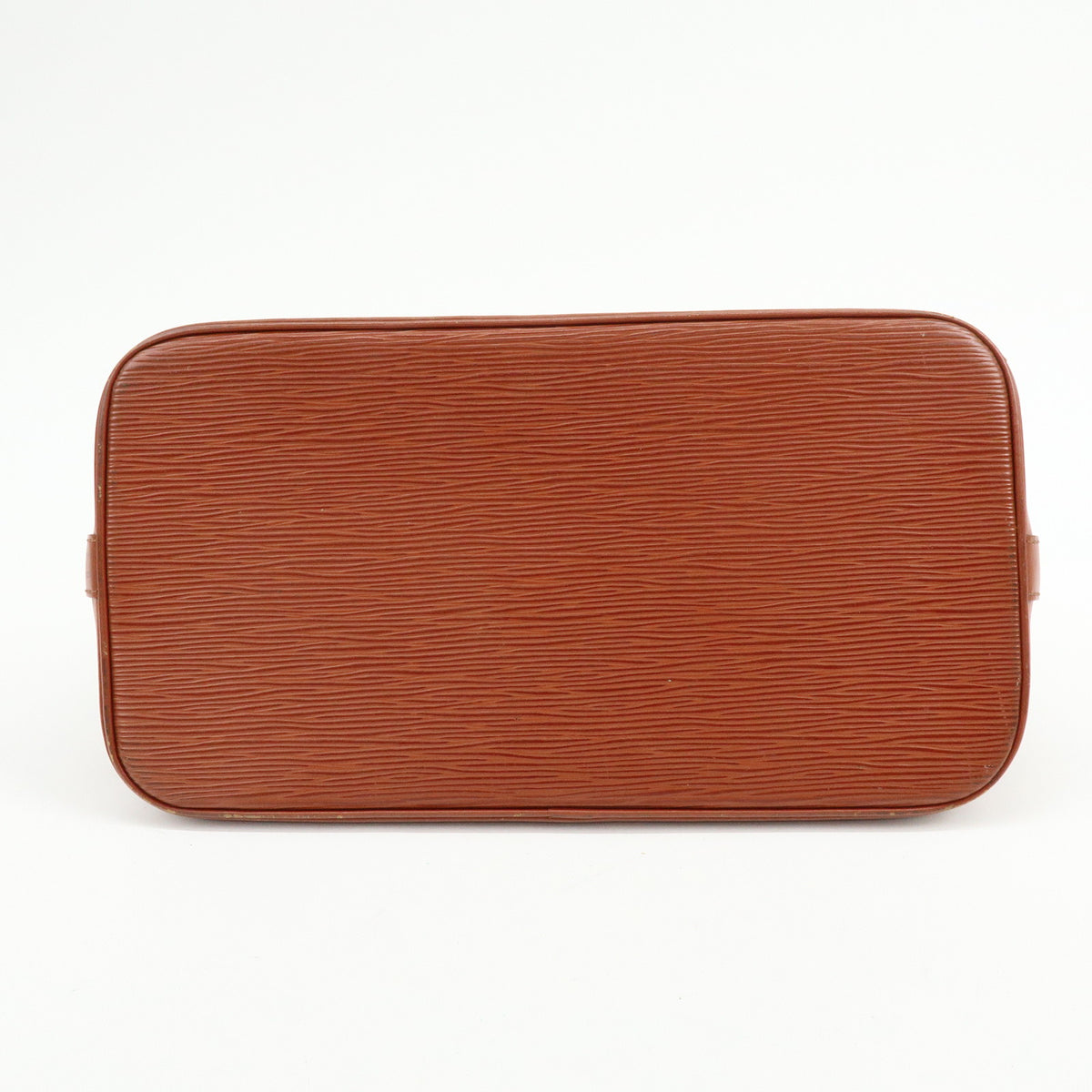 Louis Vuitton Epi Alma PM Leather Hand Bag Kenya Brown M52143