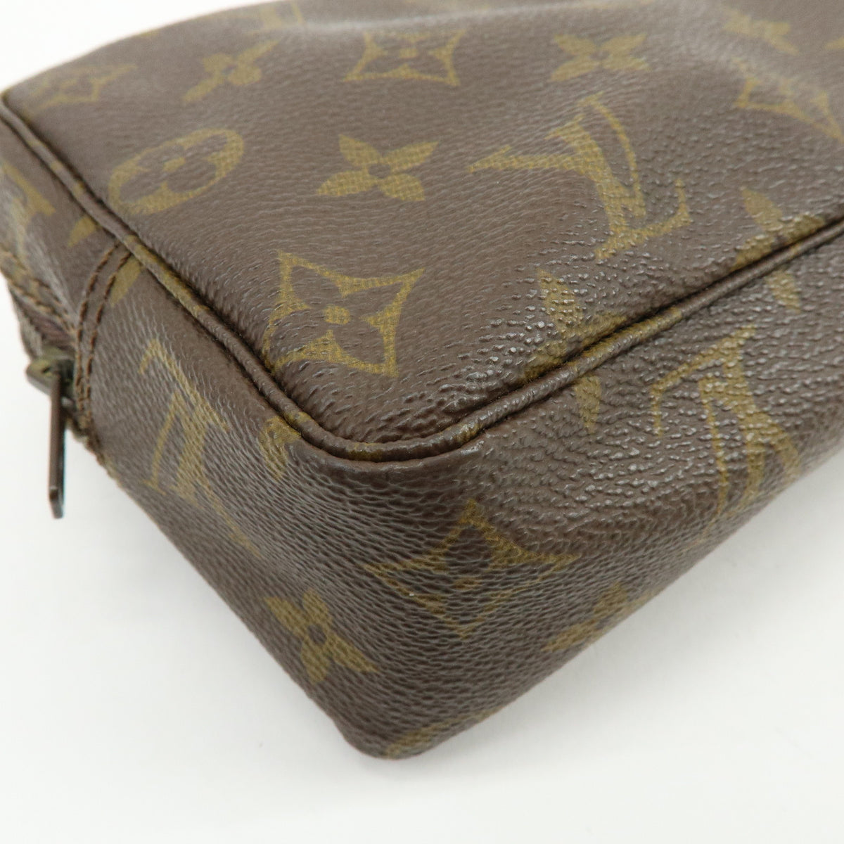 Louis Vuitton Monogram Trousse Toilette 18 Pouch Brown M47526