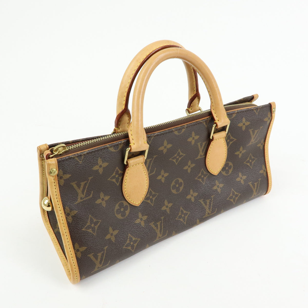 Louis Vuitton Monogram Popincourt Hand Bag Brown M40009