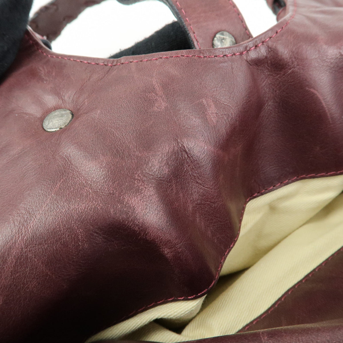 Chloe Silverado Leather Boston Bag Shoulder Hand Bag Brown