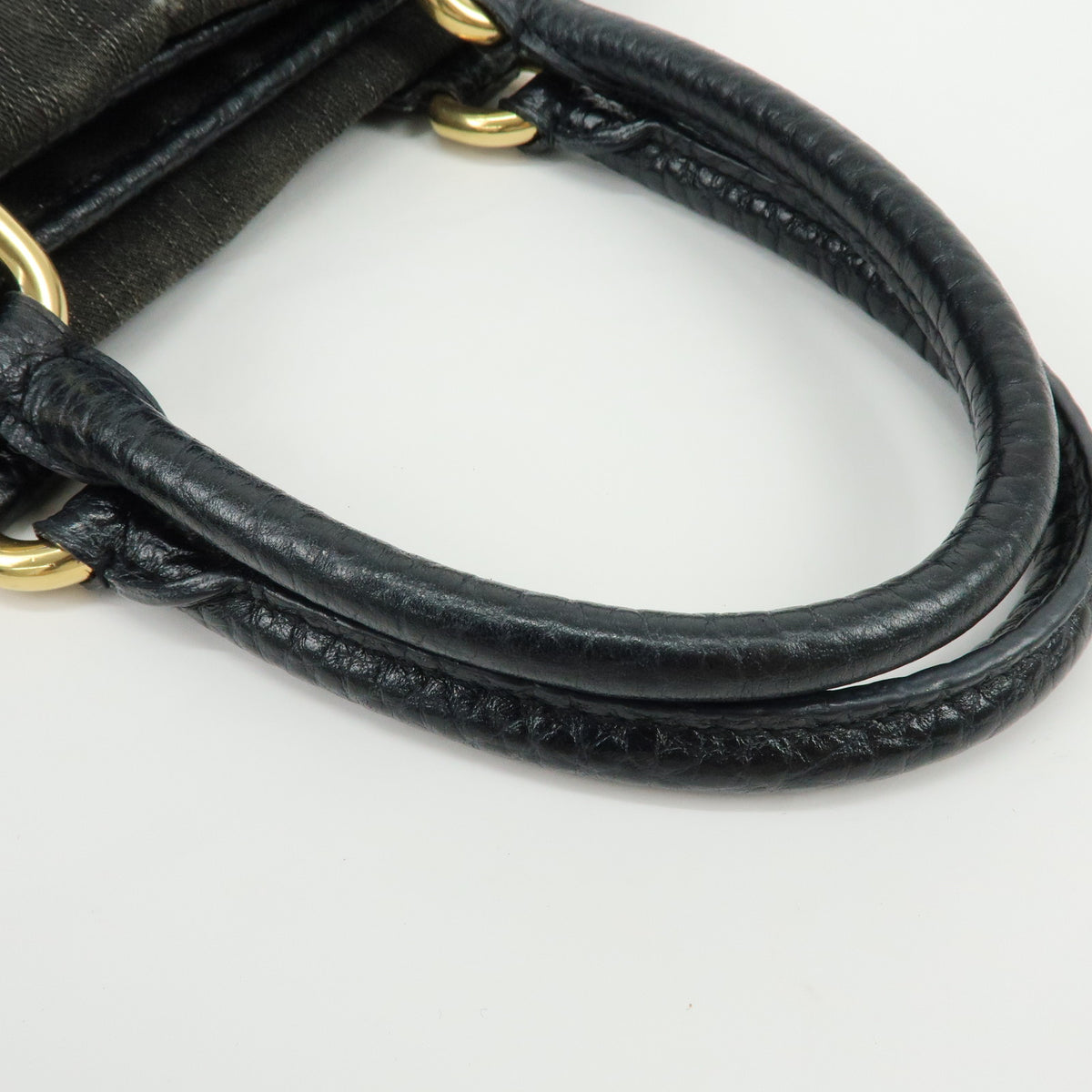 Louis Vuitton Monogram Denim Neo Cabby GM Hand Bag Noir M95352
