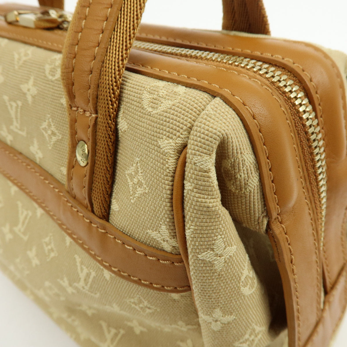 Louis Vuitton Monogram Mini Josephine PM Hand Bag Beige M92416