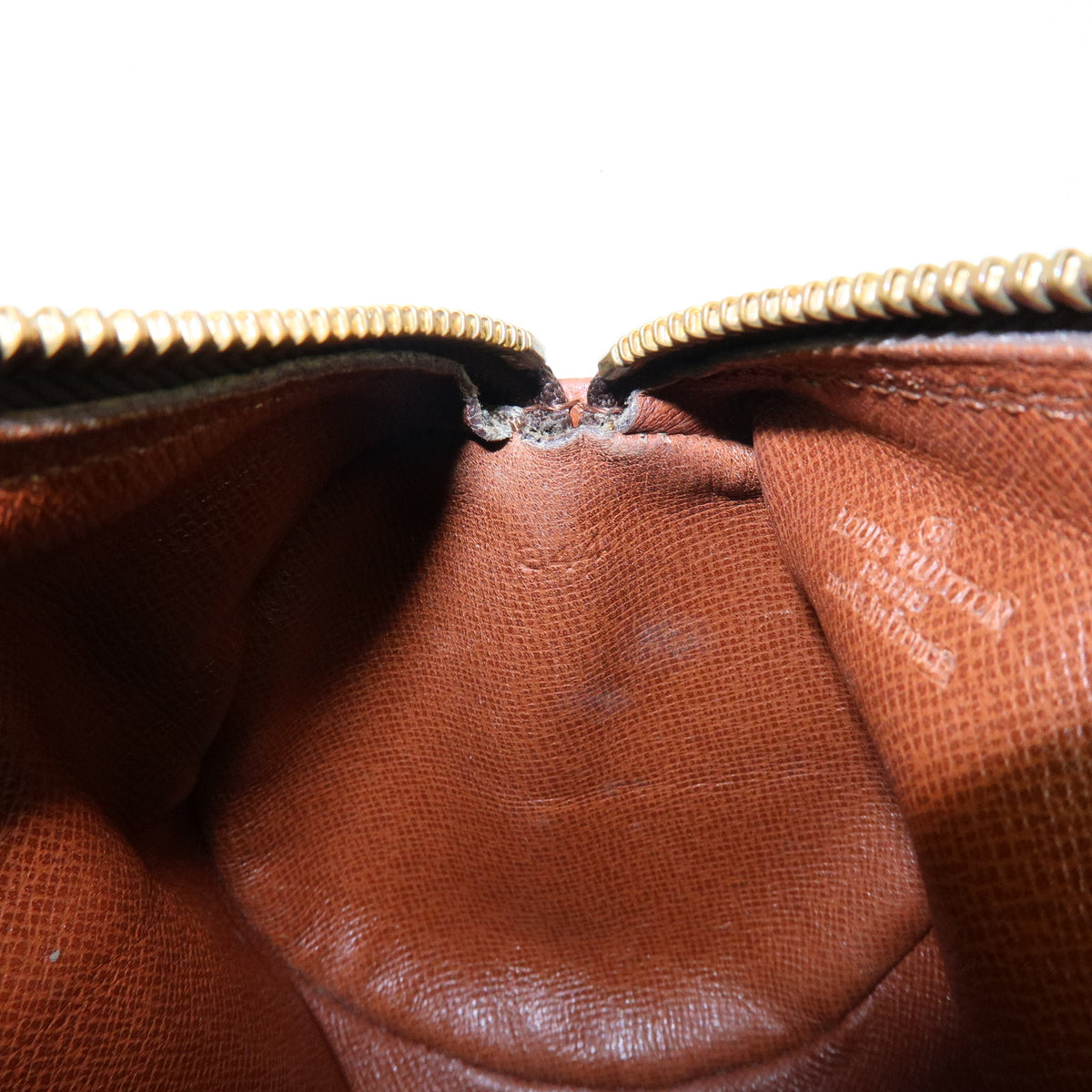 Louis Vuitton Monogram Papillon 22 Canvas Leather Hand Bag Brown M51367
