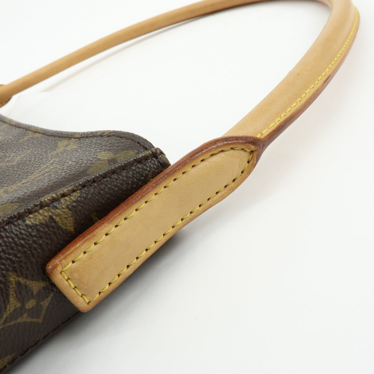 Louis Vuitton Monogram Looping GM Shoulder Bag Hand Bag Brown M51145