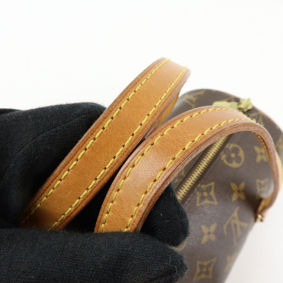 Louis Vuitton Monogram Papillon 26 Hand Bag Brown M51386