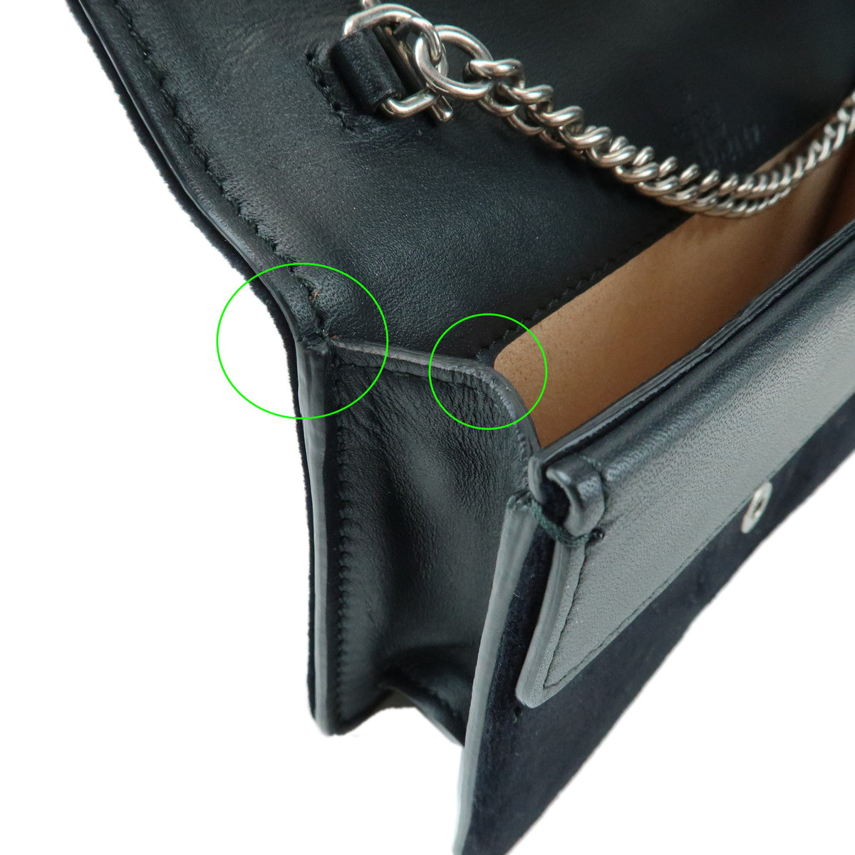 GUCCI Dionysus Velvet Super Mini Bag Leather Chain Shoulder Bag 476432